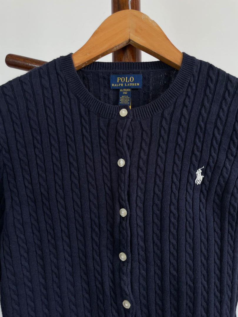 Ralph Lauren Vintage Cotton Cardigan-Bust 32 to 34