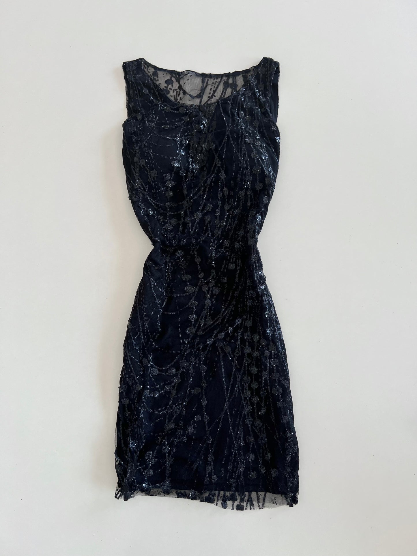 Vintage Sequin Dress-Bust 34