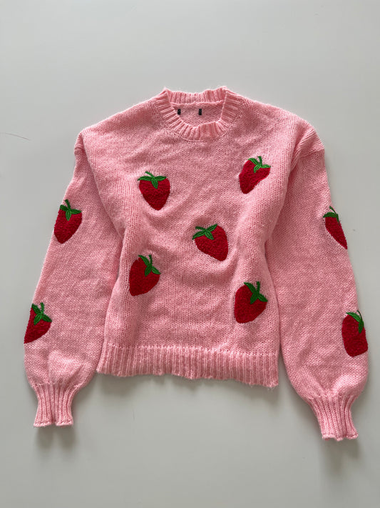 Strawberries Pinterest Sweater-Bust 44