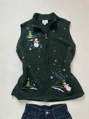 Breckenridge Christmas Sweater Vest-Bust 50