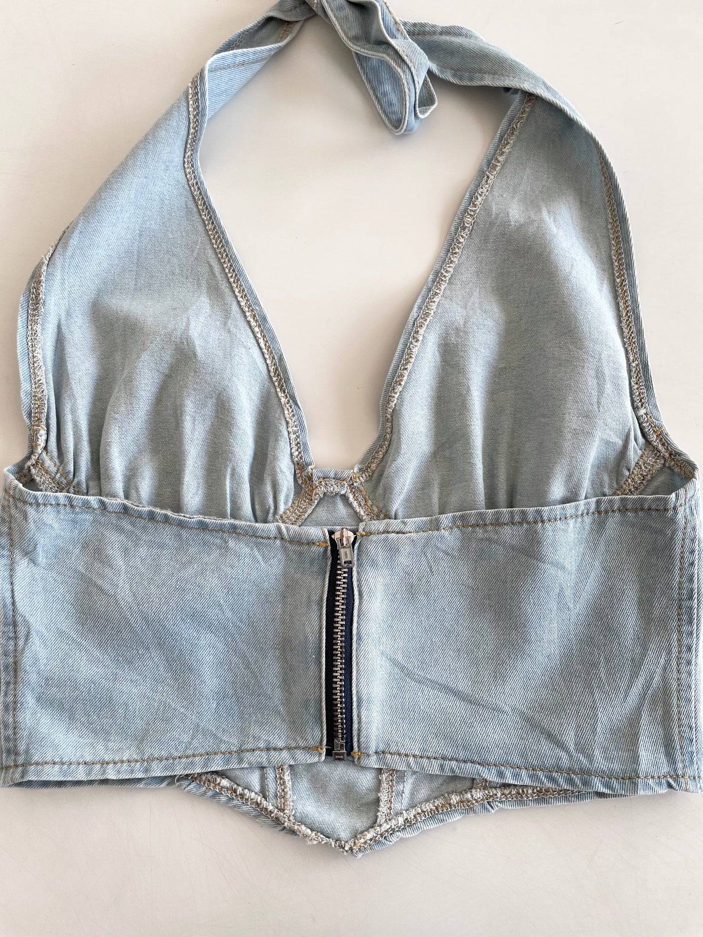 Denim Top-Bust 30