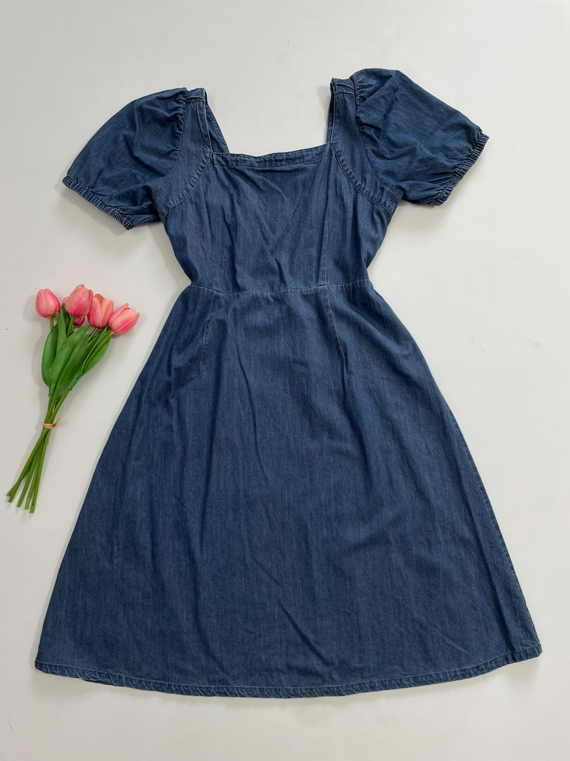 Denim Dress-Bust 32 to 34