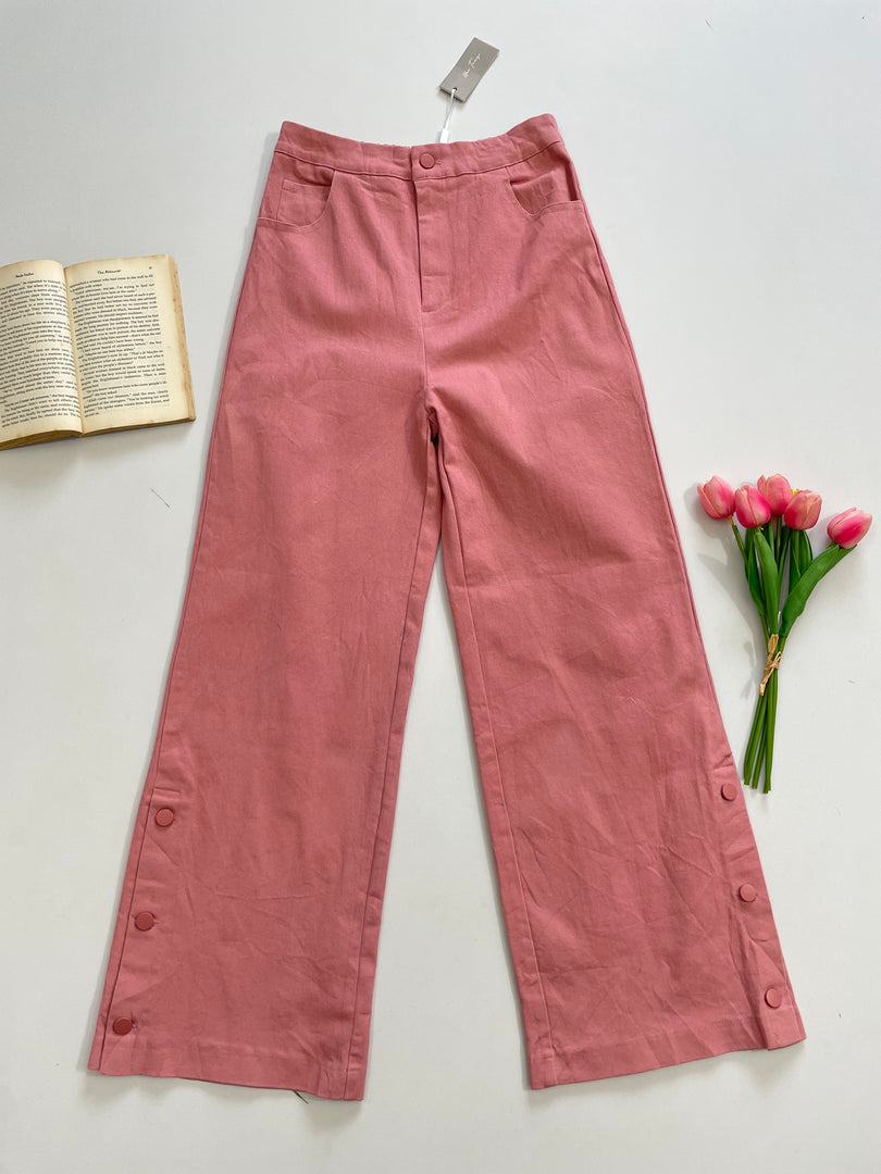 Wer Tang Denim Tagged Pants-Waist  26