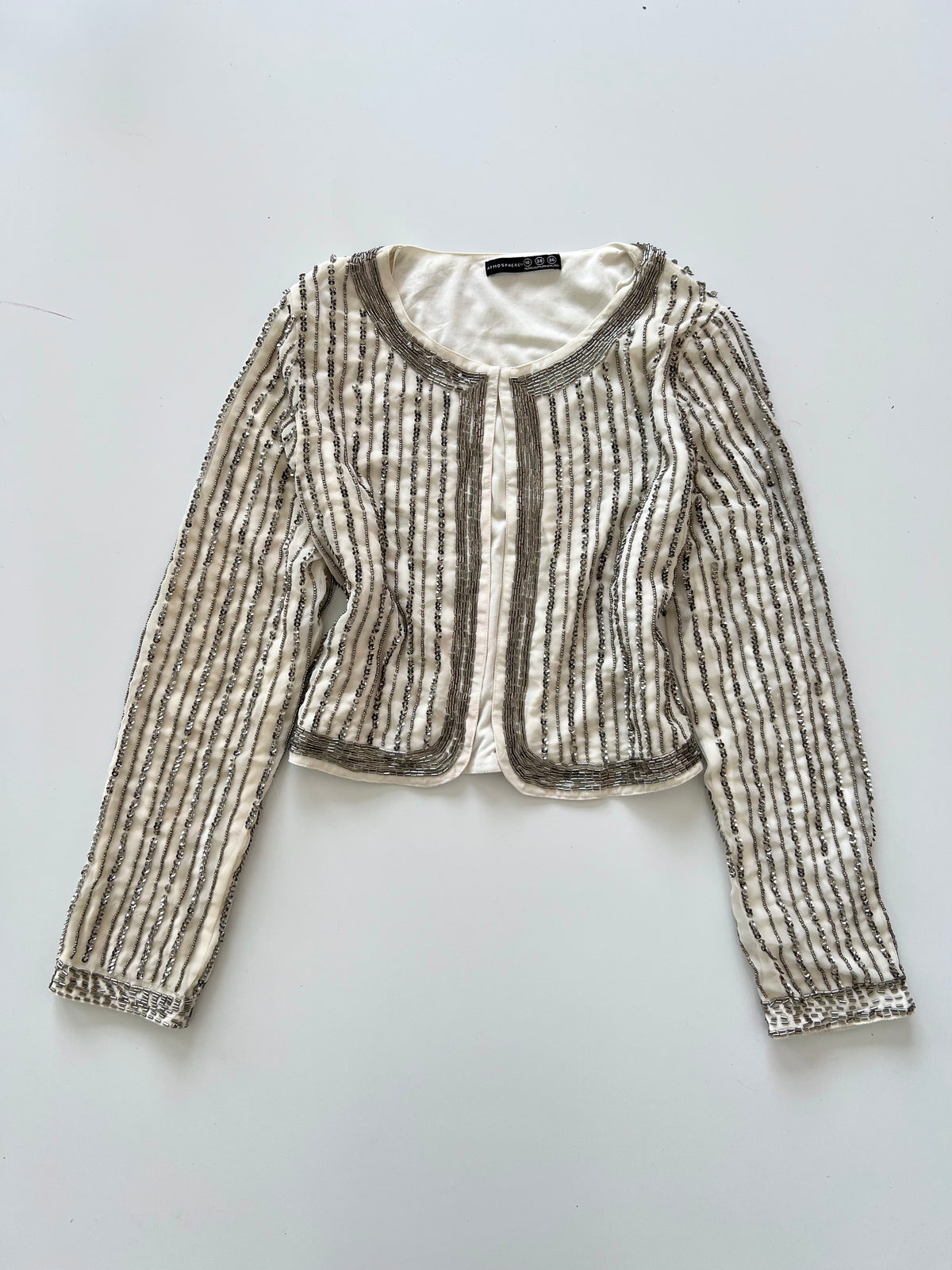 Atmosphere Heavily Embroidered Top-Bust 36