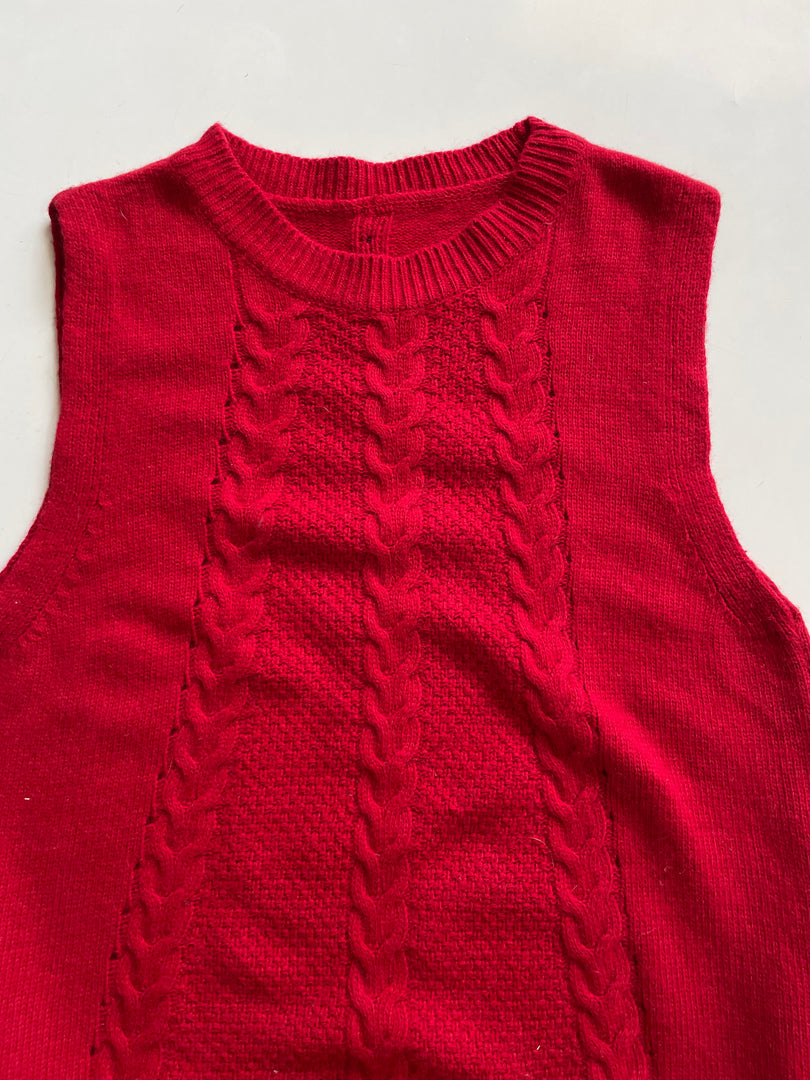 Soft Sweater Vest-Bust 34 to 38