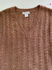 Cupcakes & Cashmere Chunky Sweater Vest-Bust 40