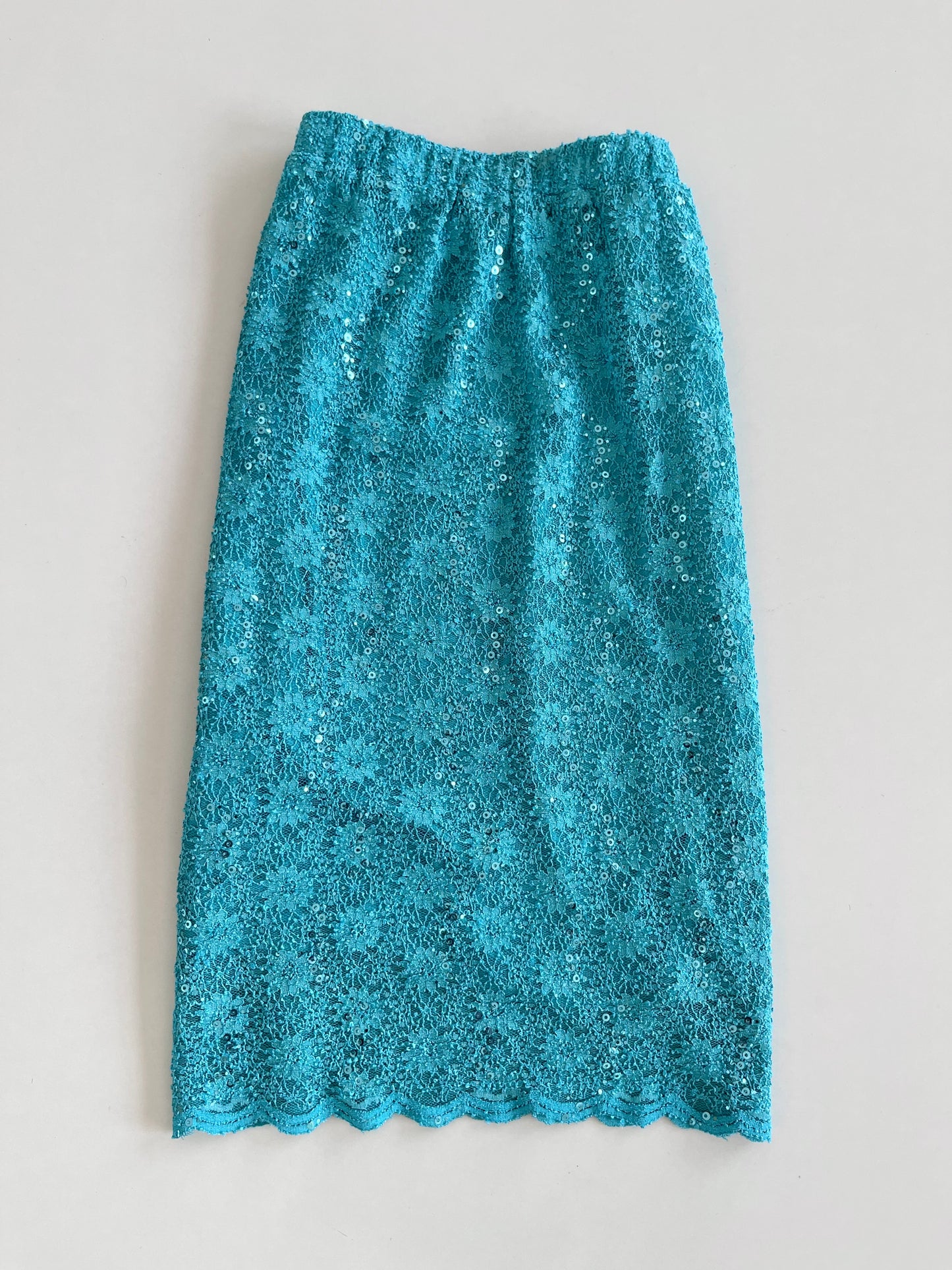 Mona Sequin Lace Skirt-Waist 30 to 34