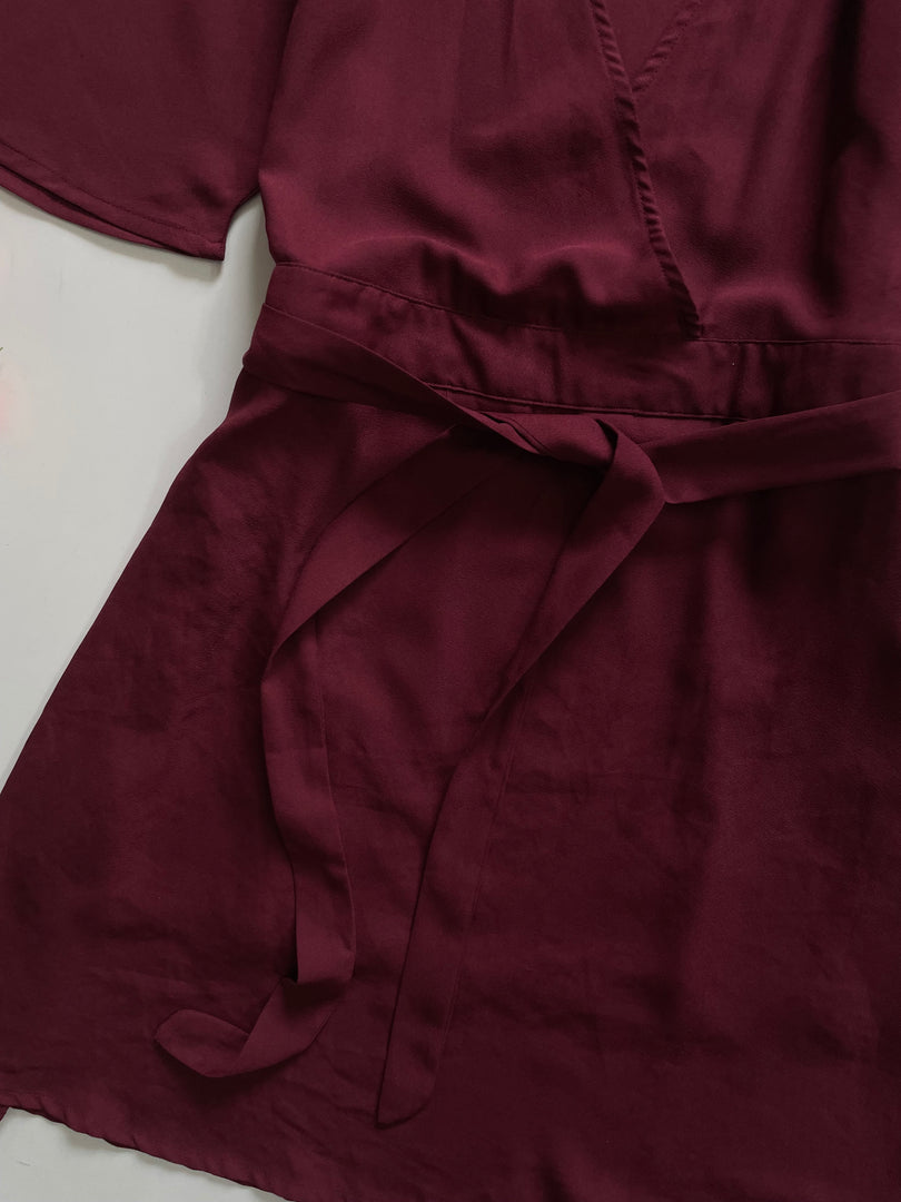 OXOLLOXO MAROON DRESS - BUST 38