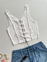 Load image into Gallery viewer, BLUSH MARK WHITE TOP BUST-30 to 32
