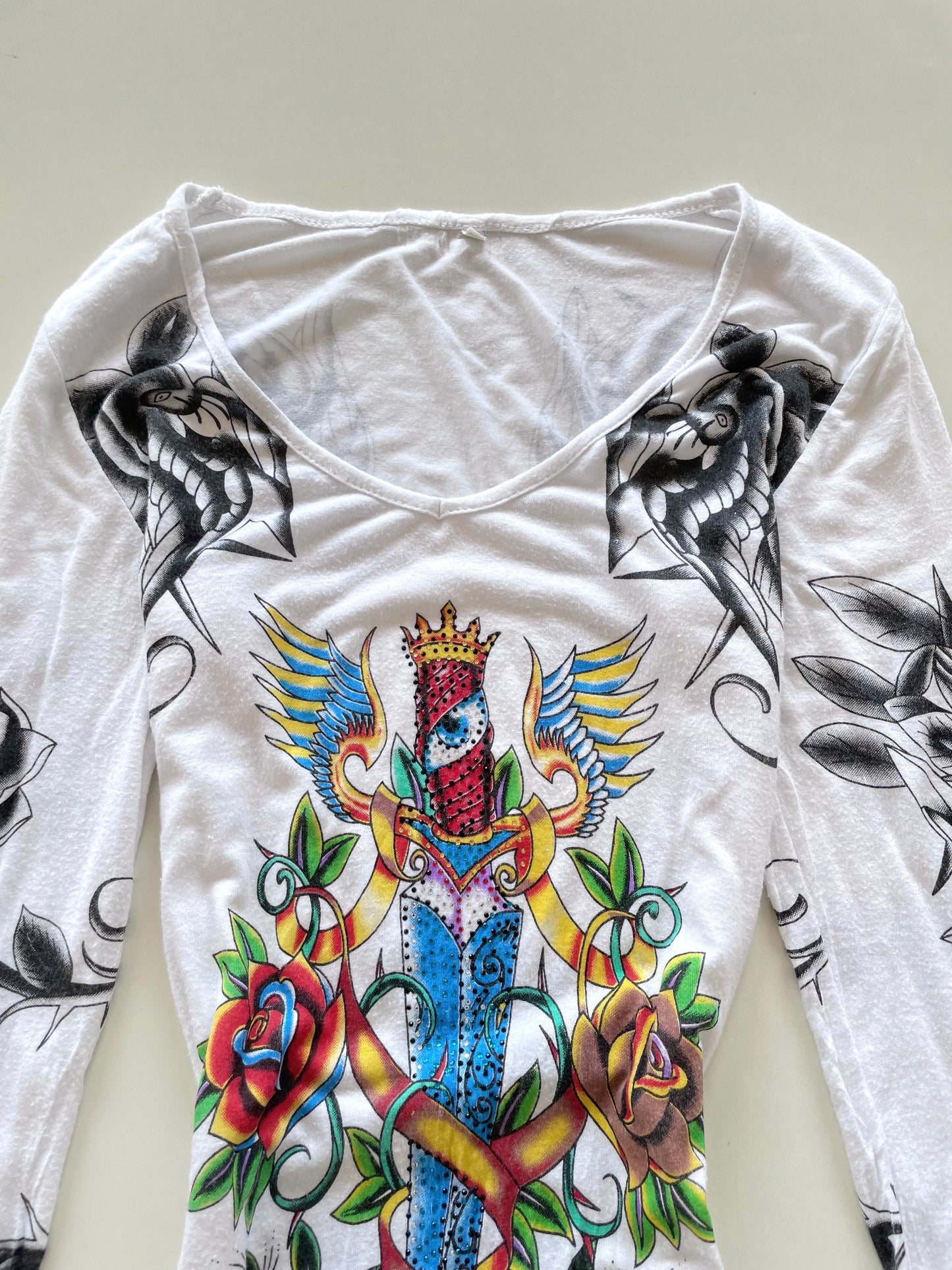 Y2k Cotton Top-Bust  34 to 36
