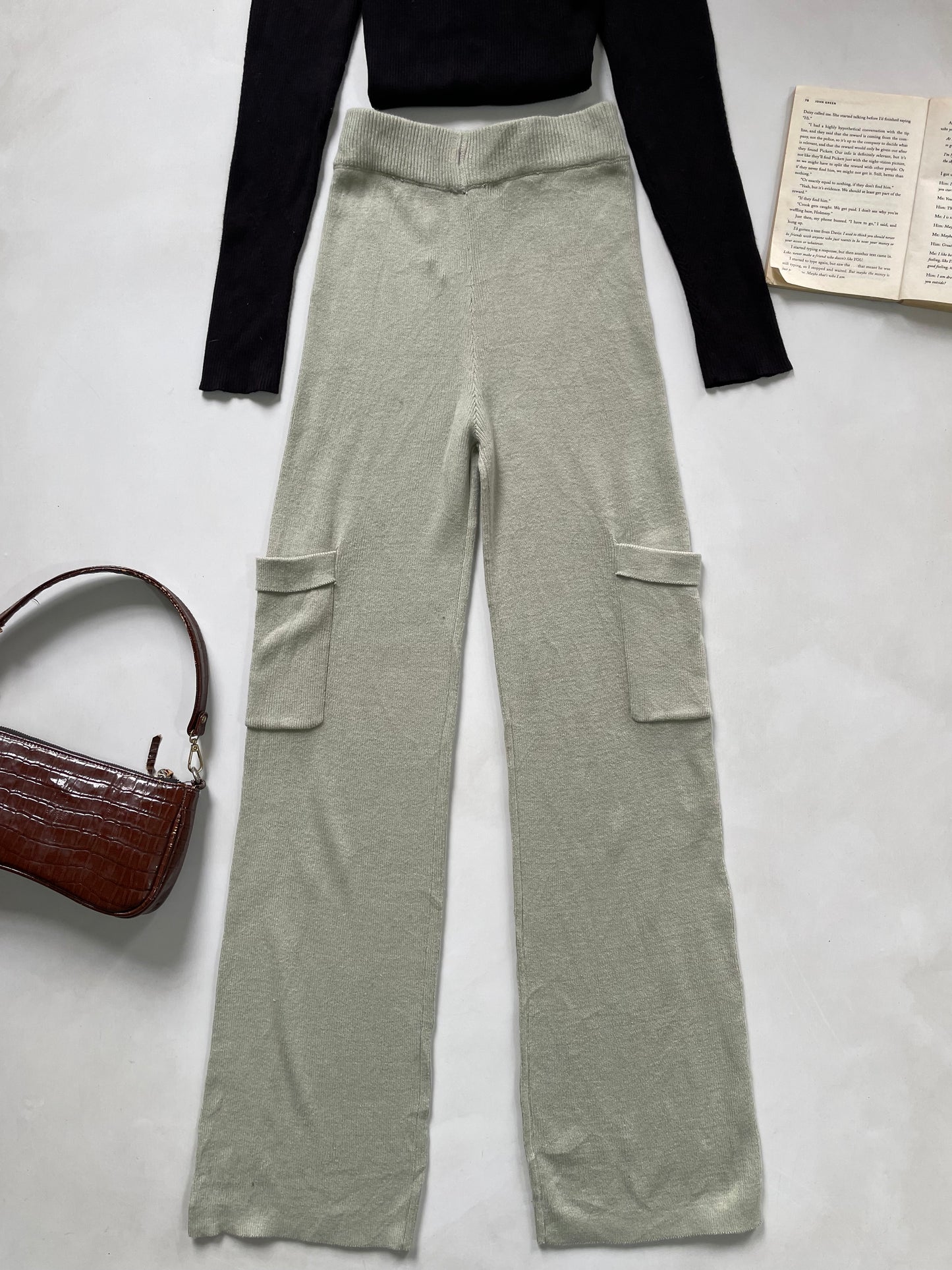 Sincerely Jules Warm Knitted Pants-Waist 26 to 28