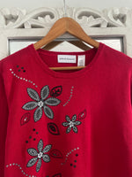 Load image into Gallery viewer, Alfred Dunner Embroidered Vintage Sweater-Bust 44