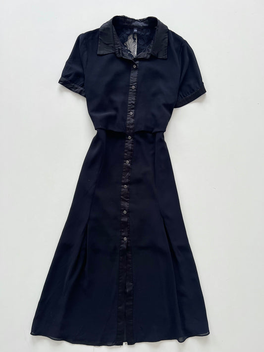 Black Lace Dress-Bust 36