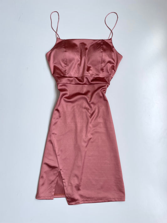 Cvg Gold Vintage Dress-Bust 30 to 32