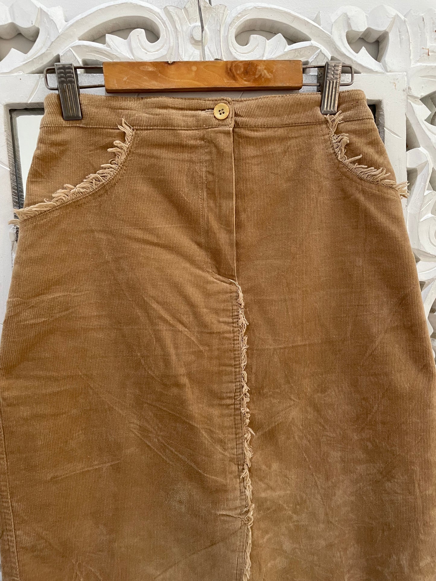 Corduroy Skirt-Waist 34