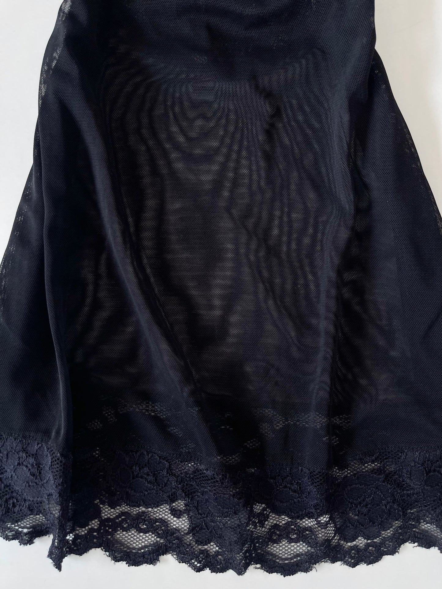 Sheer Backless Lacy Loungewear-Bust 30 to 32