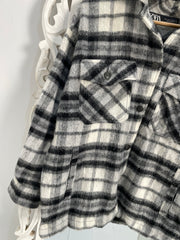 Zara Super Thick Warm Shacket-Chest 48 (S)