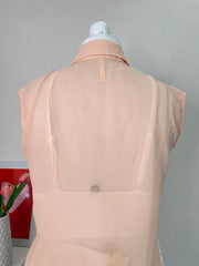 Sheer Shirt-Chest 34