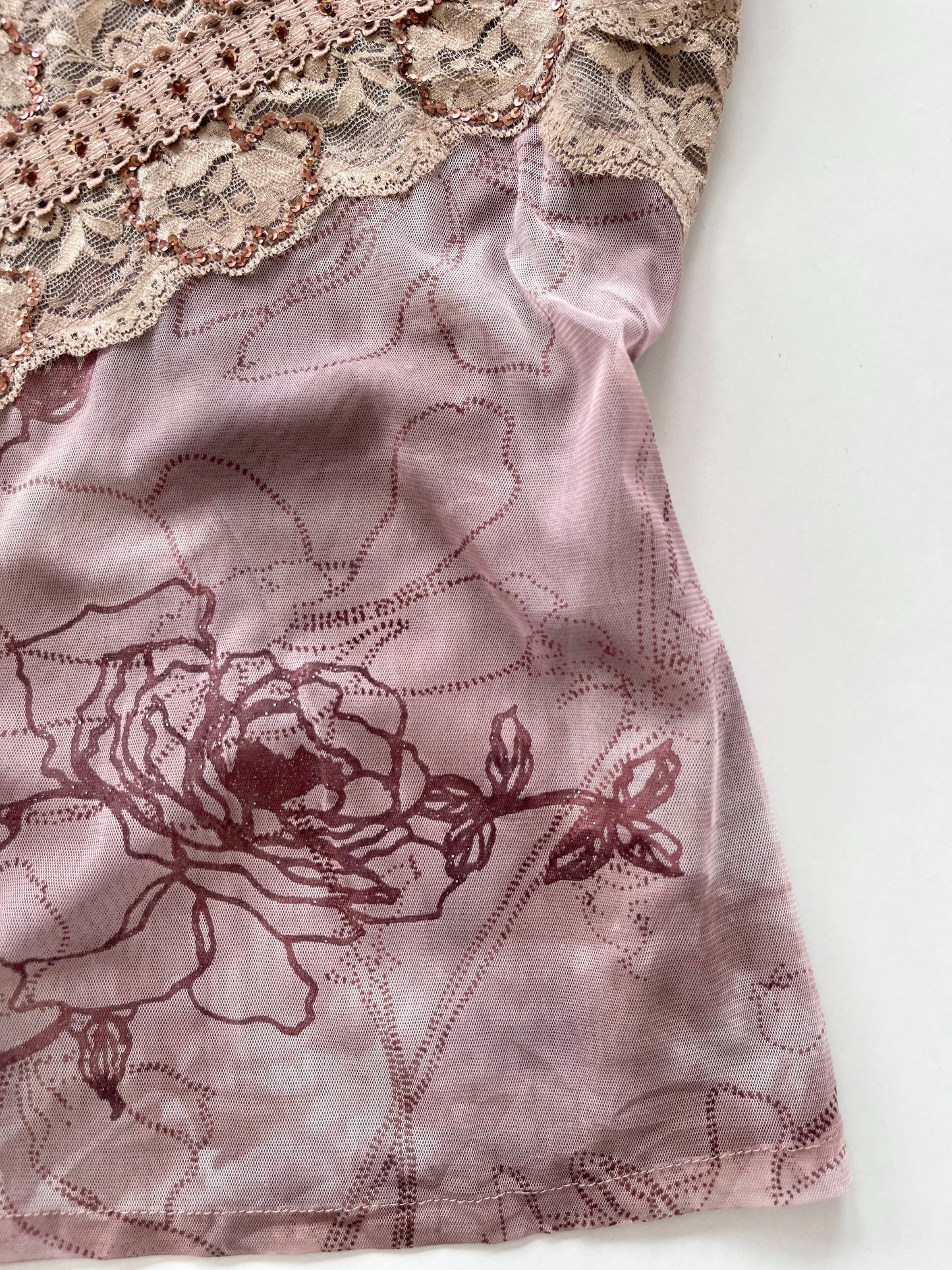 Vintage Lace Top-Bust 38 to 40