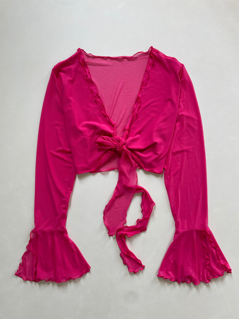 Y2k Wrap Top-Bust 40 to 42