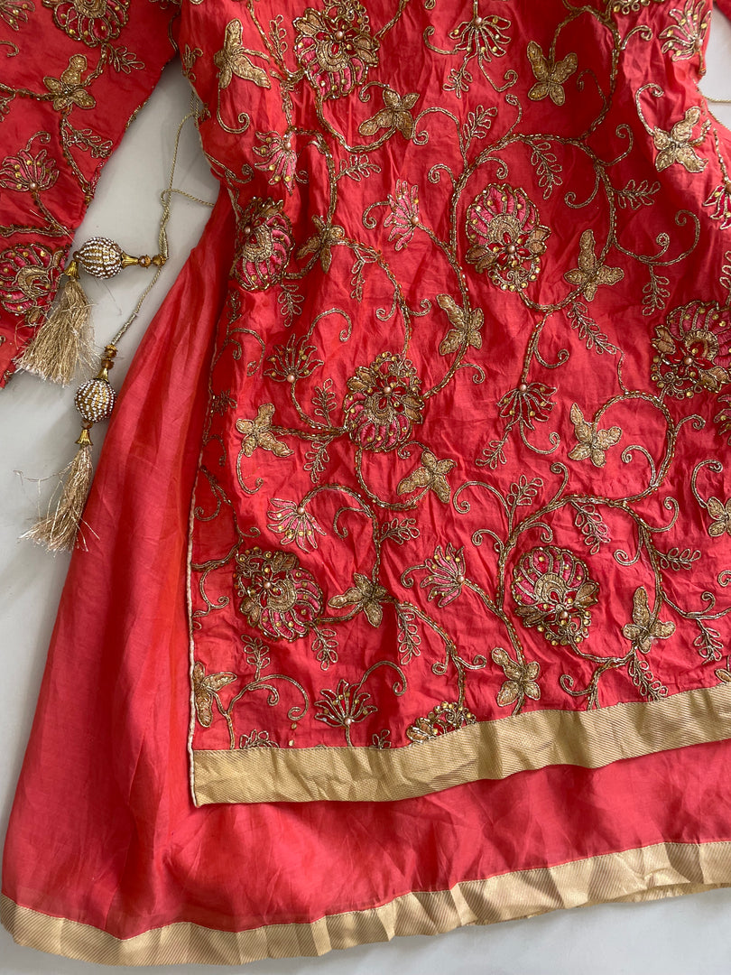 Embroidered Kurti-Bust 32