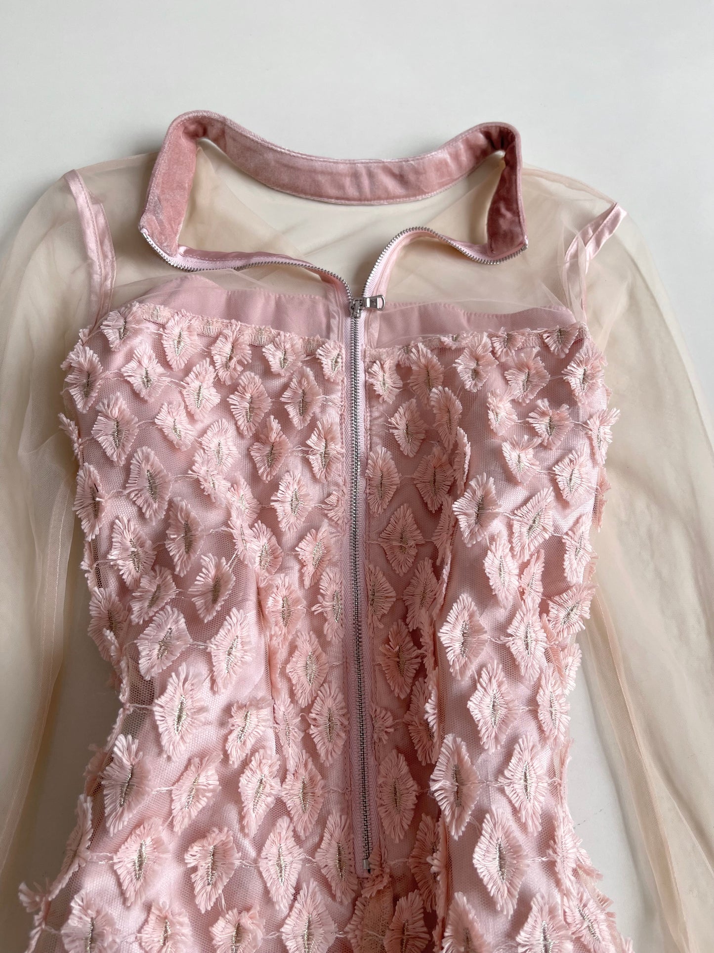 Textured Vintage Dress-Bust 34