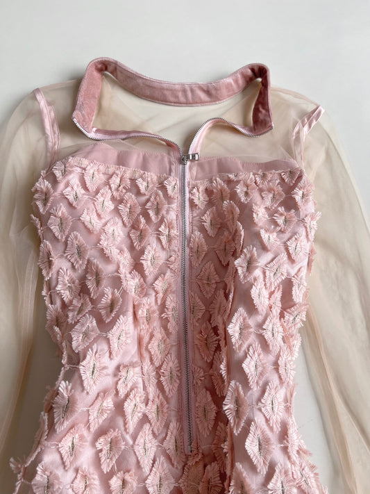 Textured Vintage Dress-Bust 34