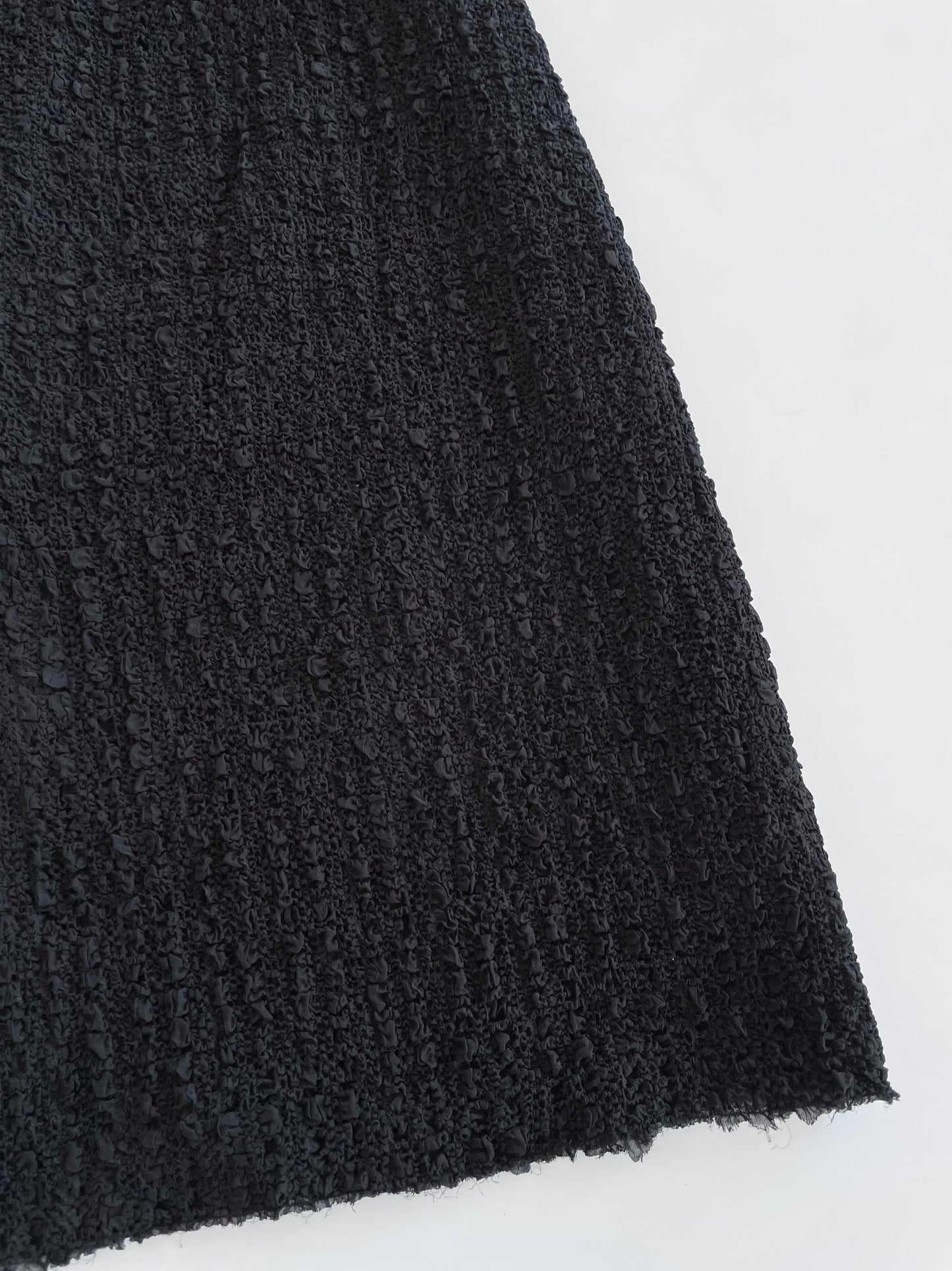 Waffle Black Skirt-Waist 28 to 32