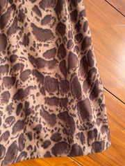 Animal Print Skirt-Waist 34