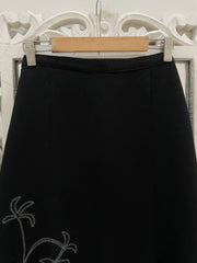 Vintage Embroidered Skirt -waist 32