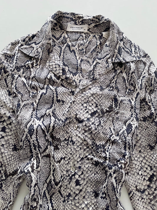 Equipment 100% Silk Shirt-Bust 40