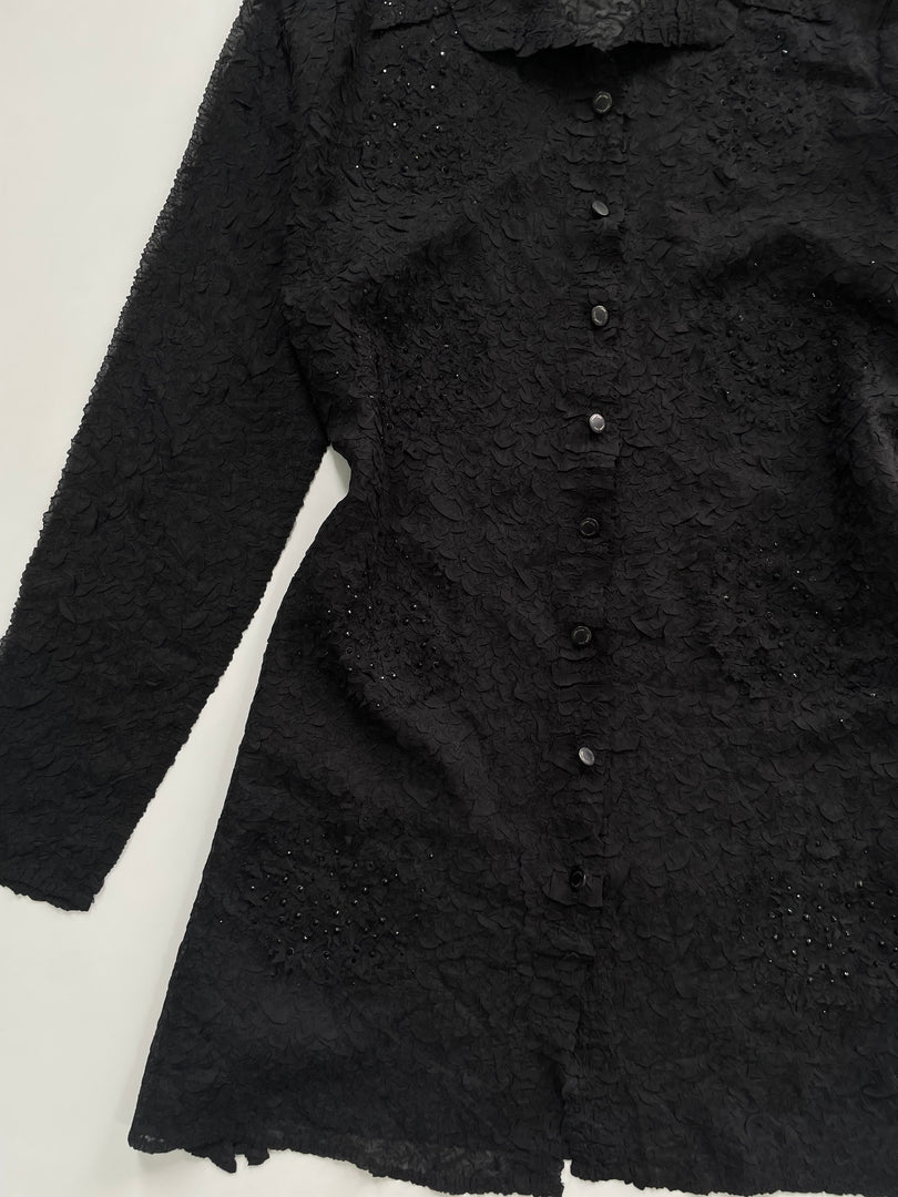 Sheer Rhinestone Shirt-Bust 36 to 40 – Outdated