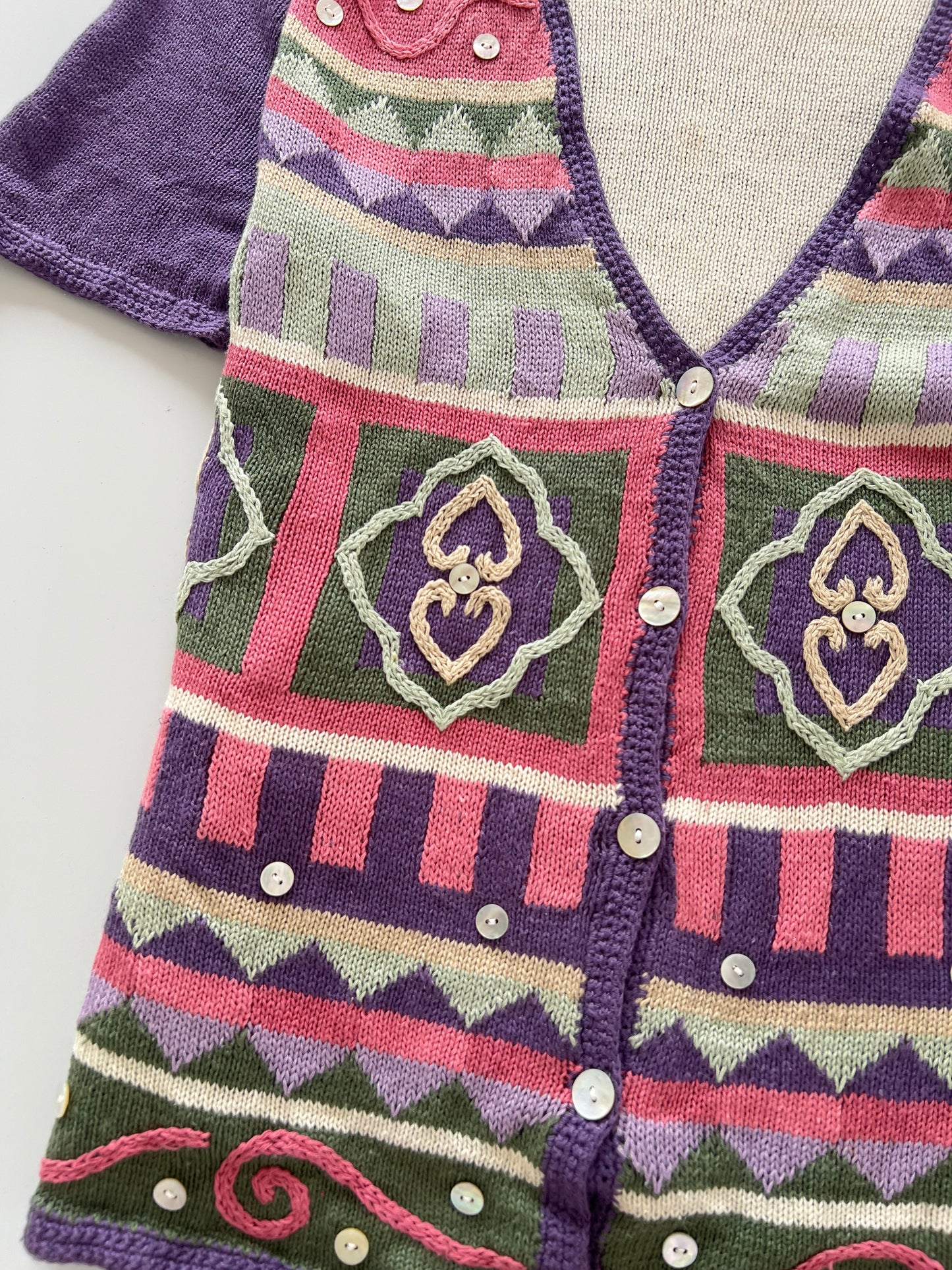 Koret Embroidered Sweater-Bust 38