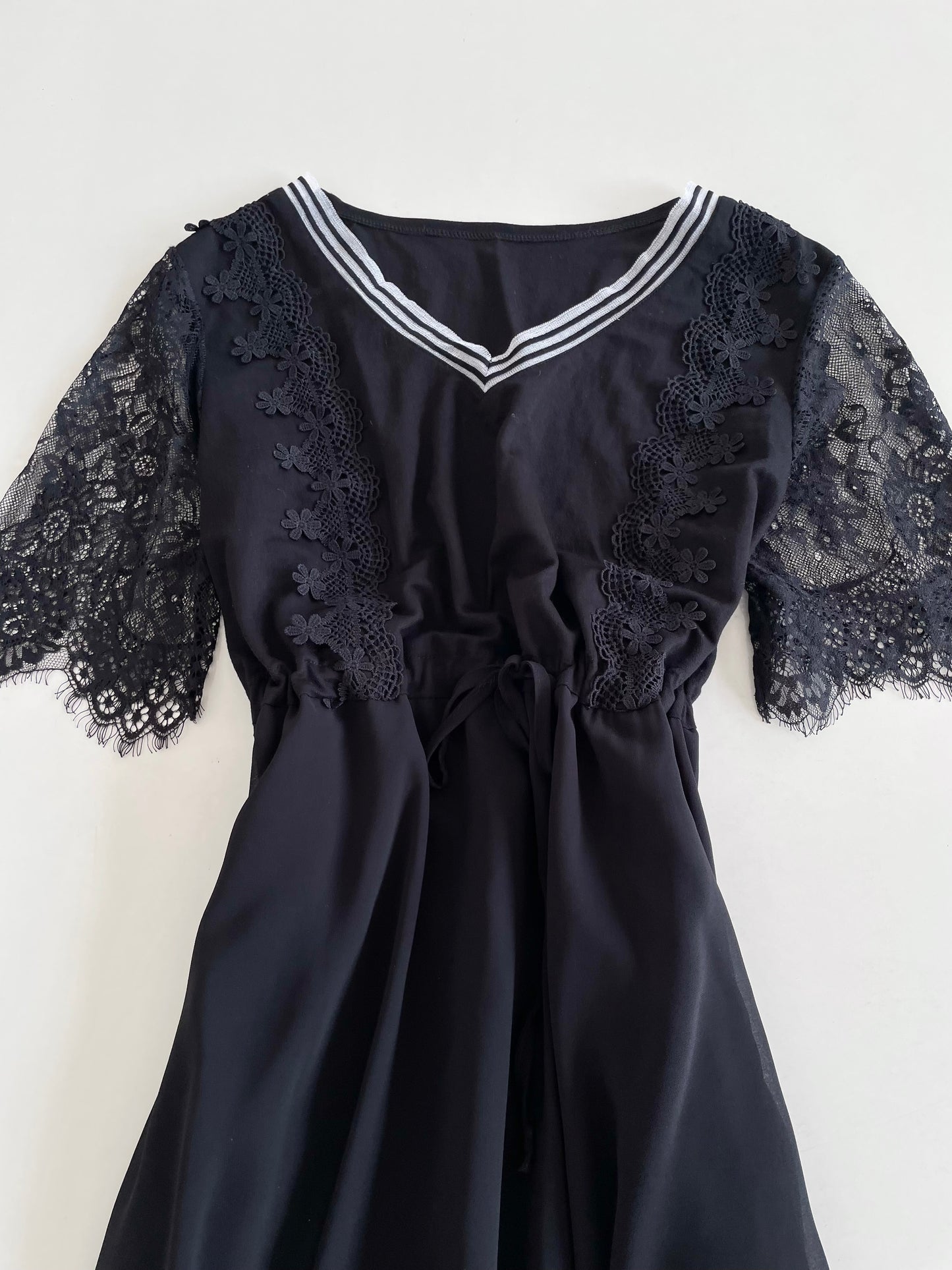 Lace Vintage Dress-Bust 46