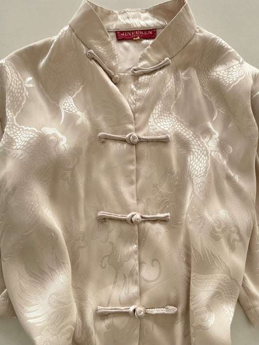 Jinfuren SatinJacquard Chinese Top-Bust 48