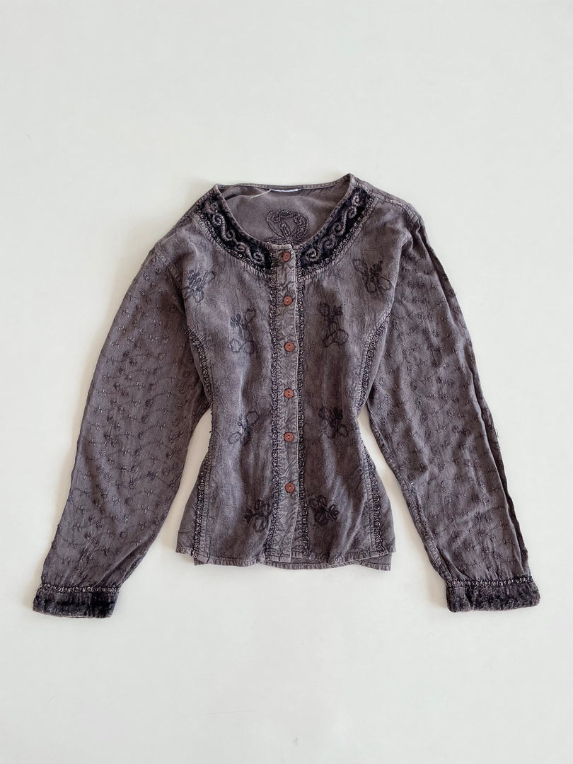 Cotton Embroidered Shirt -Bust 42