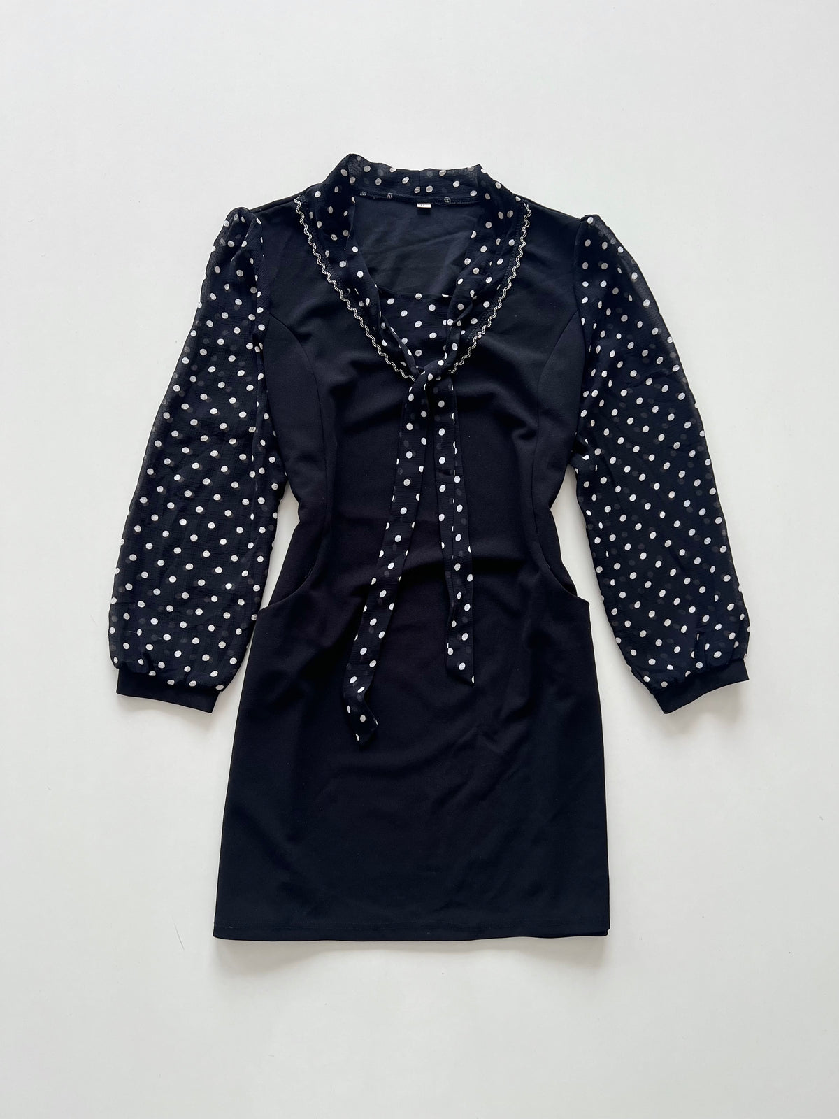 Polka Dot Vintage Dress-Bust 40