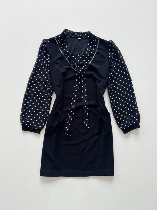 Polka Dot Vintage Dress-Bust 40