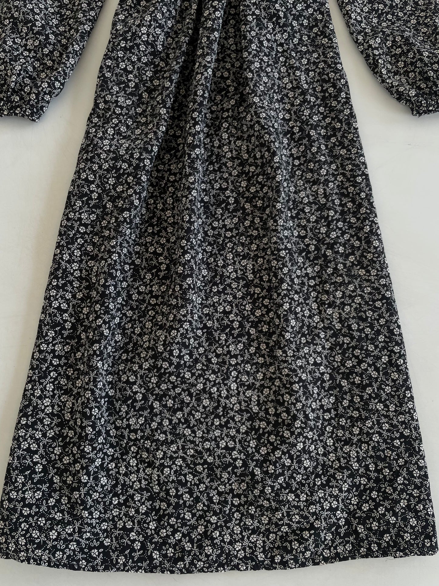 Black Floral Dress-Bust 38