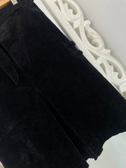 Vintage Corduroy Belted Skirt-Waist 30