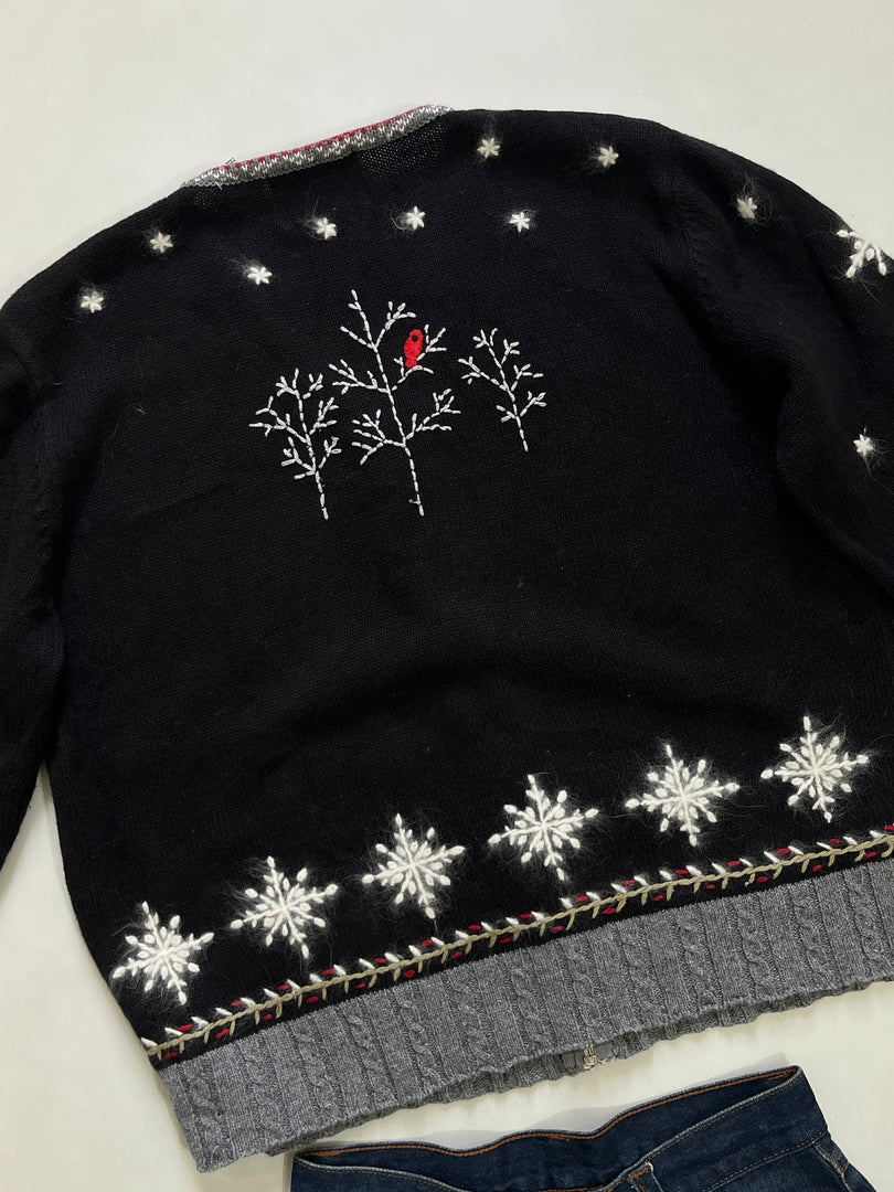 Holiday Lodge Christmas Sweater-Bust 42