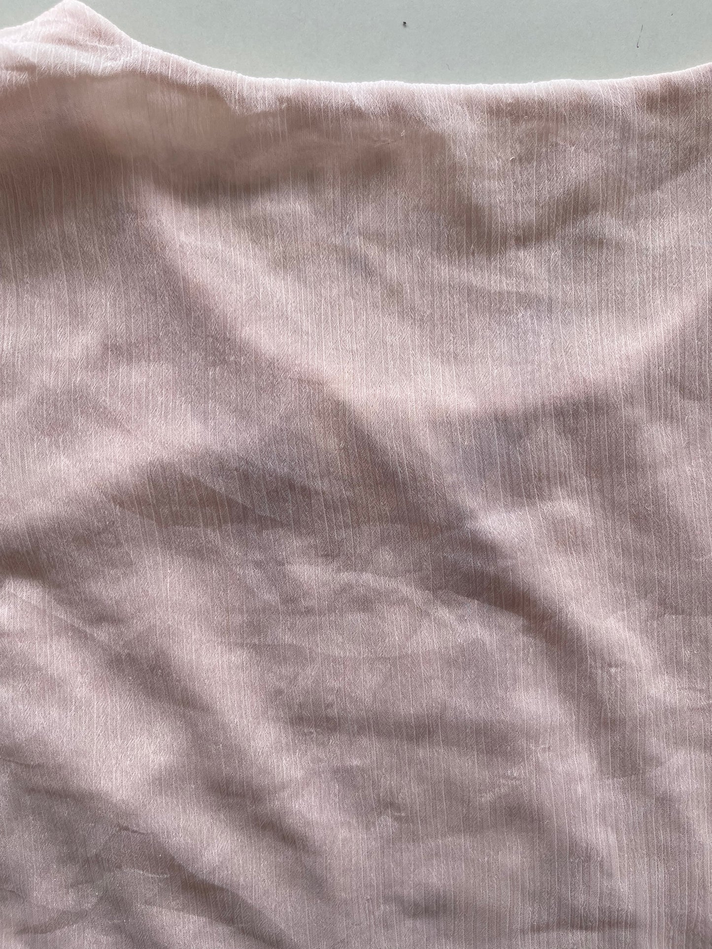 Powder Pink Embroidered Top-Bust 38