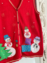 Christmas Sweater Vest-Bust 36