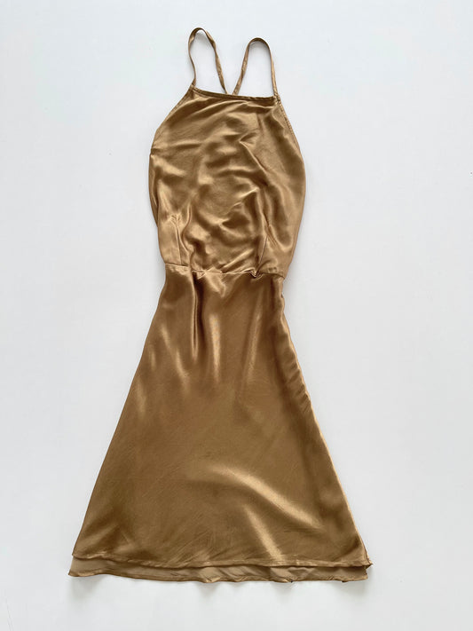 Forum Backless Satin Dress-Bust 34 to 36