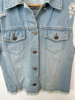 Load image into Gallery viewer, Zen Denim Vest-Bust 32