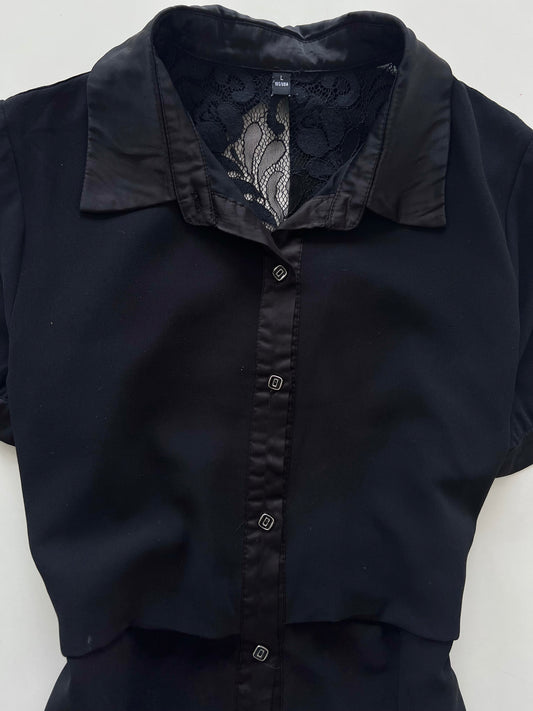 Black Lace Dress-Bust 36