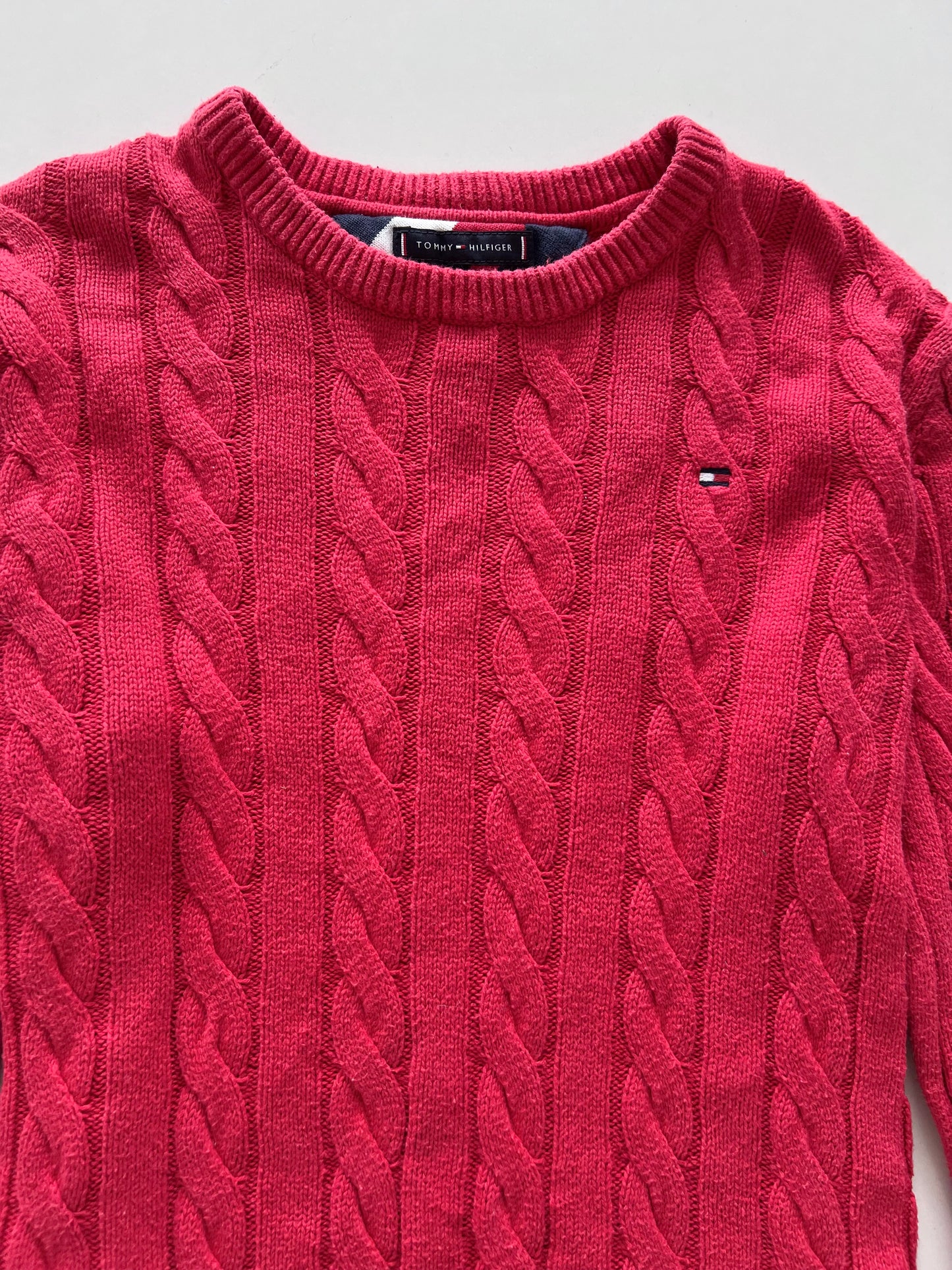 Tommy Hilfiger 100%Cotton Vintage Sweater-Bust 38