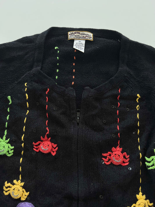 Heirloom Collectibles Embroidered Christmas Sweater-Bust 52