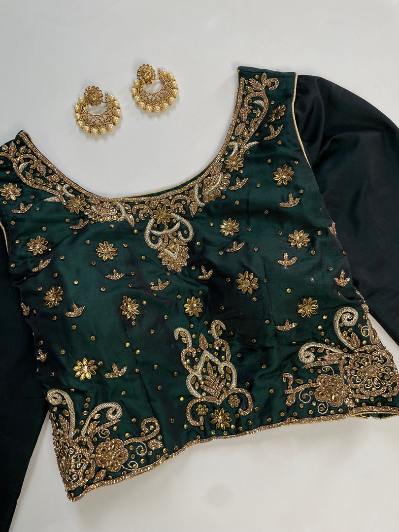 Embroidered Top-Bust 38