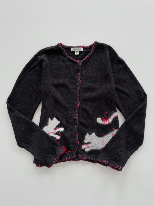 Coldwater Creek Embroidered Cardigan-Bust 42